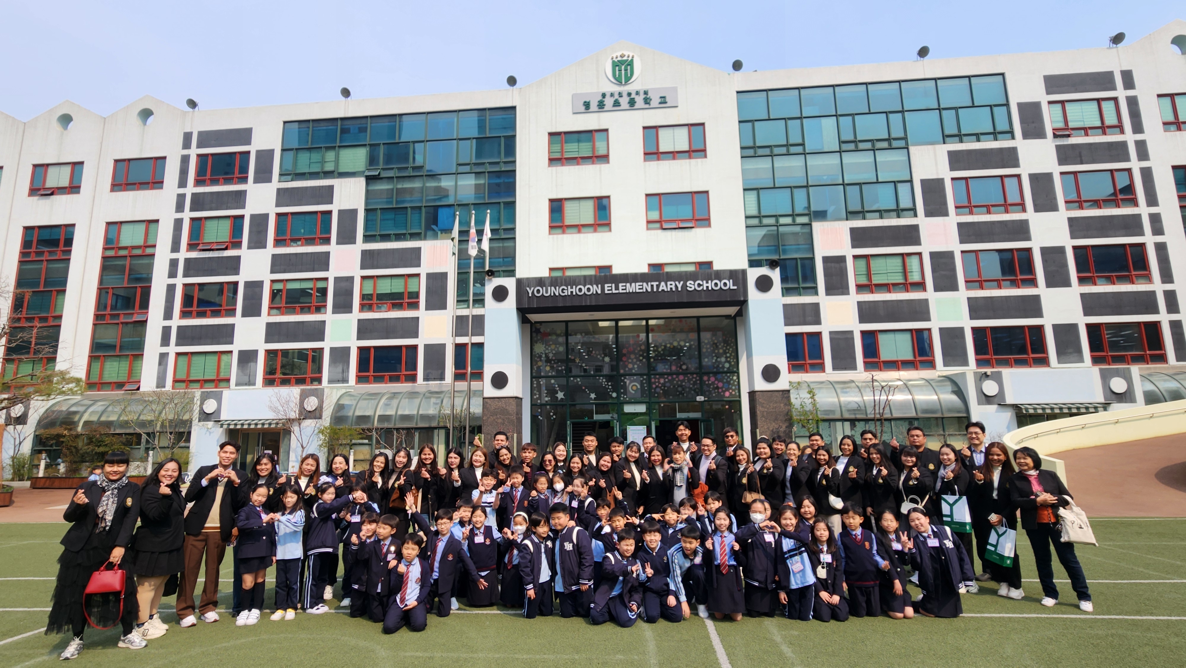 태국 Thepsatri Rajabhat University 대학원생 학교 방문